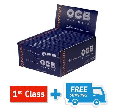 OCB BLUE ULTIMATE KING SIZE Slim Smoking Blättchen (5/10/25/50)