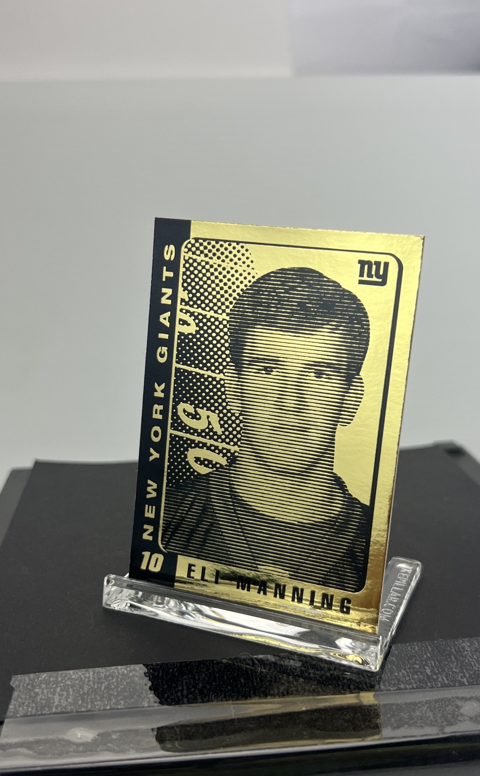 2003 the Merrick Mint Laser Line Gold Cards - Eli Manning (RC)