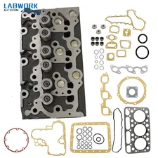 Complete Cylinder Head Assy & Gasket D1503 For Kubota Tractor L2900 L3000 L3010