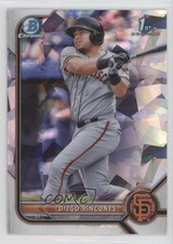 2022 Bowman Chrome Prospects Atomic Refractor Diego Rincones #BCP-65 0c6