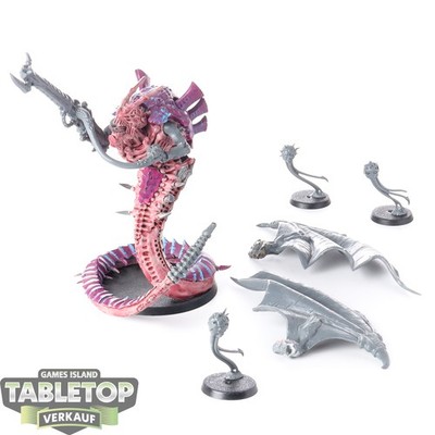 Tyraniden - Winged Hive Tyrant - teilweise bemalt
