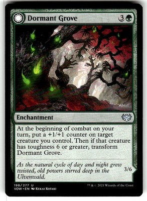 1x Dormant Grove Crimson Vow Magic the Gathering MTG NM