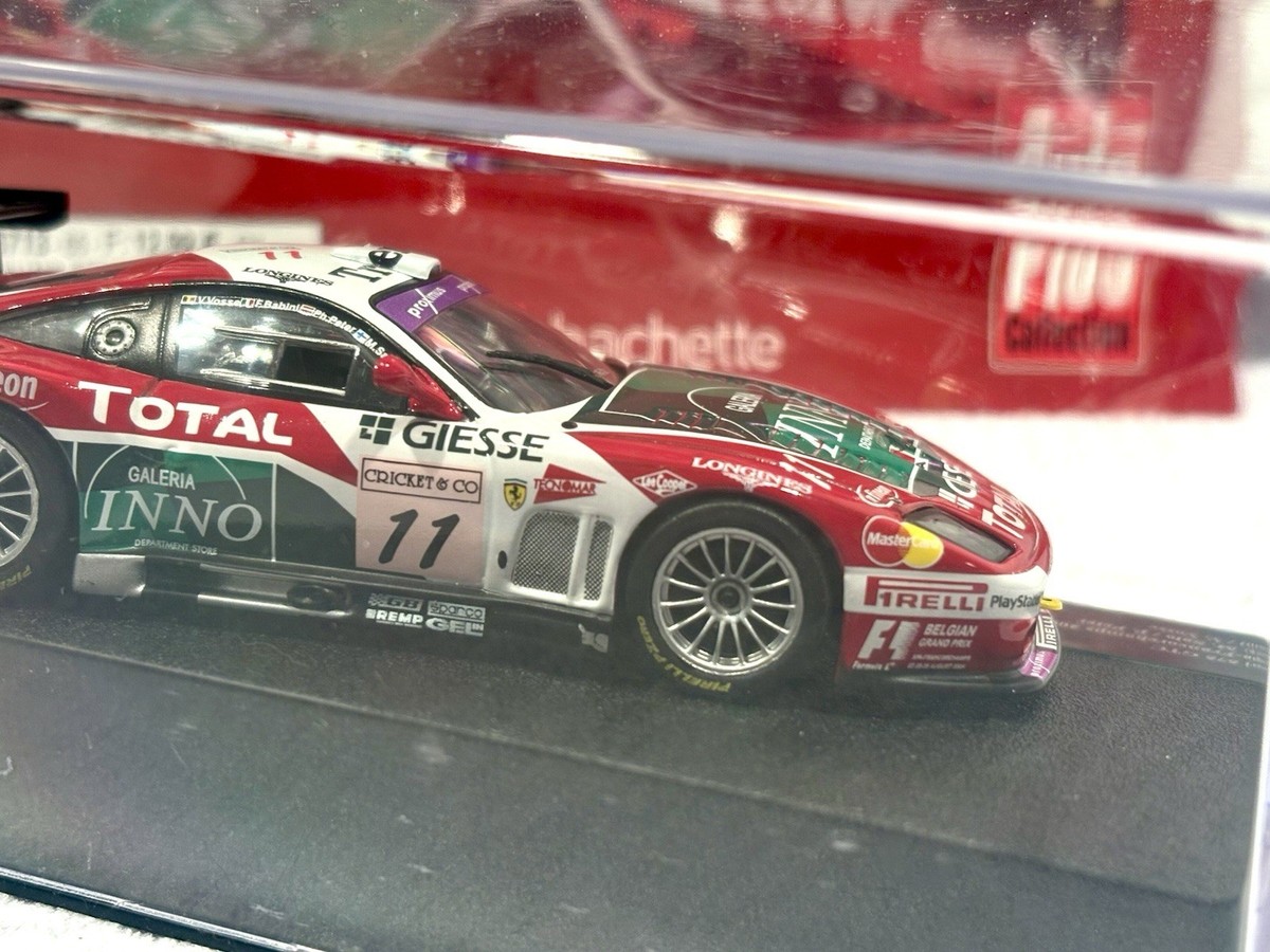 Hachette 1/43 Ferrari 575 GTC - 24h Spa-Francorchamps 2004 (#65