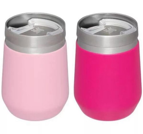 Stanley 2pk 10 oz Stainless Steel Everyday Go Tumblers Target Red/Cotton Candy - Picture 3 of 5