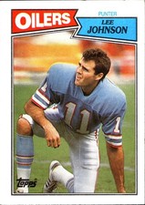 1987 Topps #311 Lee Johnson