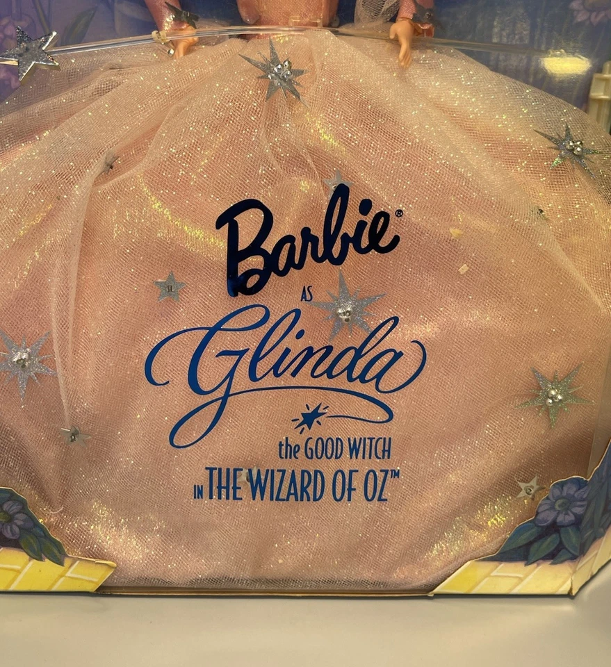 复古芭比娃娃 饰 Glinda the Good Witch 绿野仙踪 好莱坞传奇 美泰 95 — 第 4/4 张图片