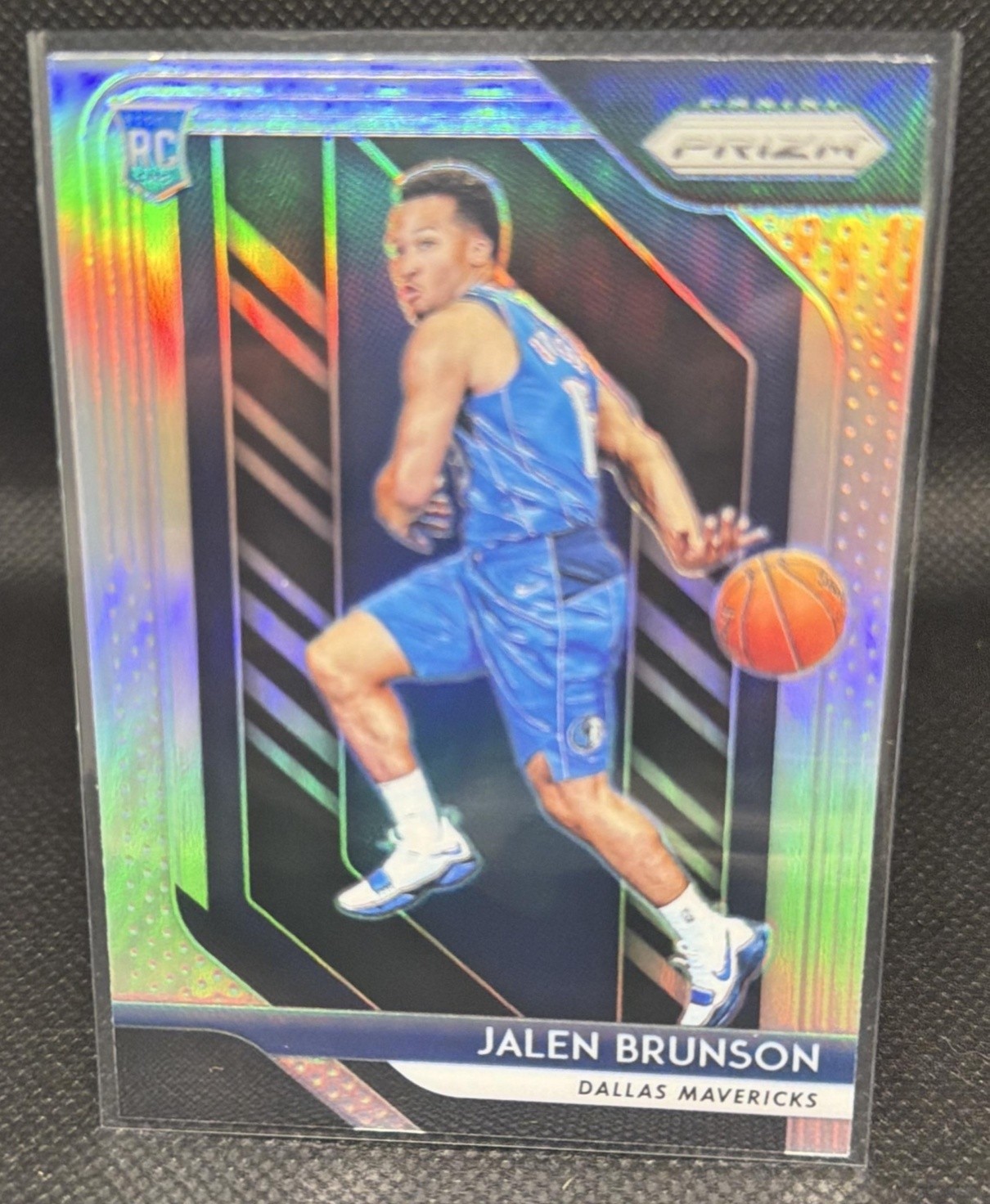 2018 Panini Prizm Jalen Brunson Prizms Silver #250 RC Mavericks