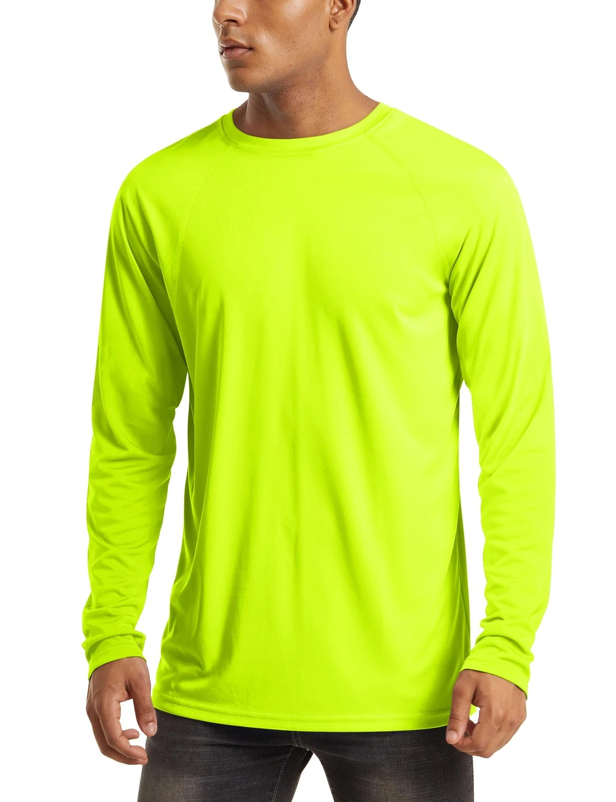 Mens Swim Shirts Long Sleeve Shirts for Men Hiking T Shirts Long Sleeve Worko...