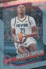 2025 Panini Prizm WNBA #14 Makayla Timpson Silver Prizm