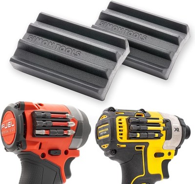 Magnetic Bit Holder for Impact Drivers and Drills - Super Strong Adhesive - D...