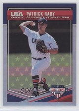 2018 USA Baseball Stars & Stripes Longevity Platinum 4/10 Patrick Raby #18 0a7
