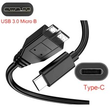 USB-C to Micro B 3.0 Cable Data Sync USB 3.1 Type-C to Micro B Super Fast Speed 