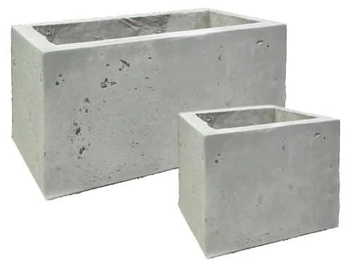 FRASCHETTI FIORIERE VASI VASCHE CEMENTO DECORGARDEN DA 25-55-75 CM ARREDO GIARDINO PIANTE