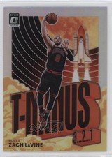 2021-22 Panini Donruss Optic T-Minus 3 2 1 Holo Prizm Zach LaVine #8 16h3