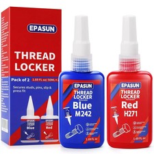 ThreadLocker 242 and 271, Thread Lock Medium and High Strength Lock Tight  Seal