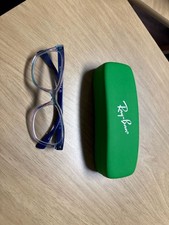Ray-Ban Kids RB1591 3807 Violet Striped Multicolor Rectangular Eyeglasses 48-16