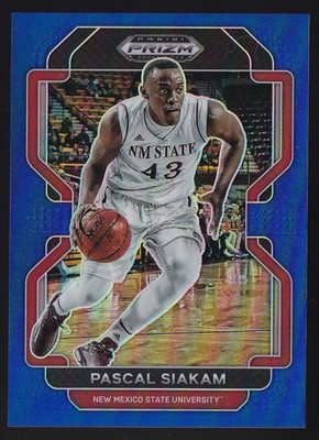 2022 Panini Prizm Draft Picks #78 Pascal Siakam Blue #/199