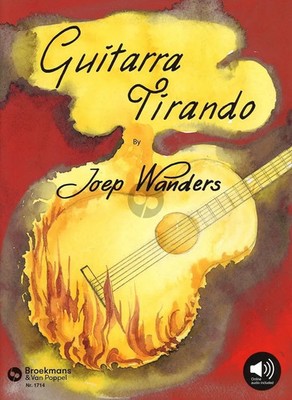 Guitarra Tirando Joep Wanders Buch + Online-Audio Broekmans en Van Poppel