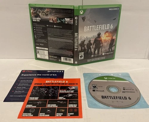 Battlefield 6 Xbox Series X / S Complete CIB Mint Disc Tested Authentic 👀 Clean