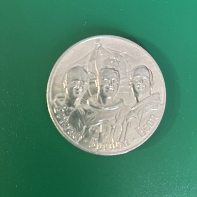 Apollo 12 Commemorative Coin Return To Moon 1969