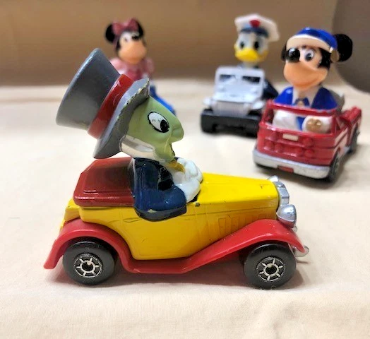 Rare 1979 Matchbox Lesney Disney Cars Lot of 4/Mickey/Minnie/Jiminy/Donald-EX - Image 3 of 4