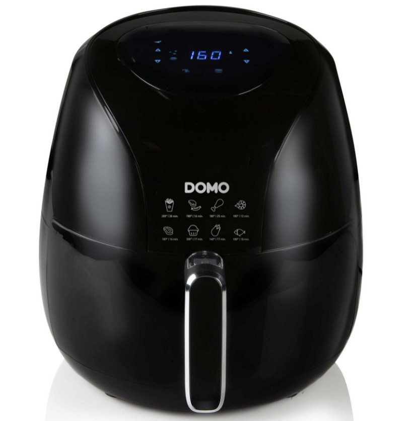 Friteuse sans huile Domo 2000W croustillante et saine de 5,5 litres