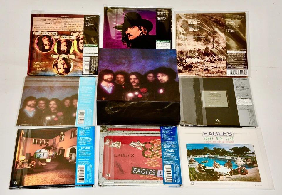 EAGLES - One Of These Nights, Mini LP CD Box, 8 Cardboard sleeves CD's, Japan ! - Bild 4 von 4
