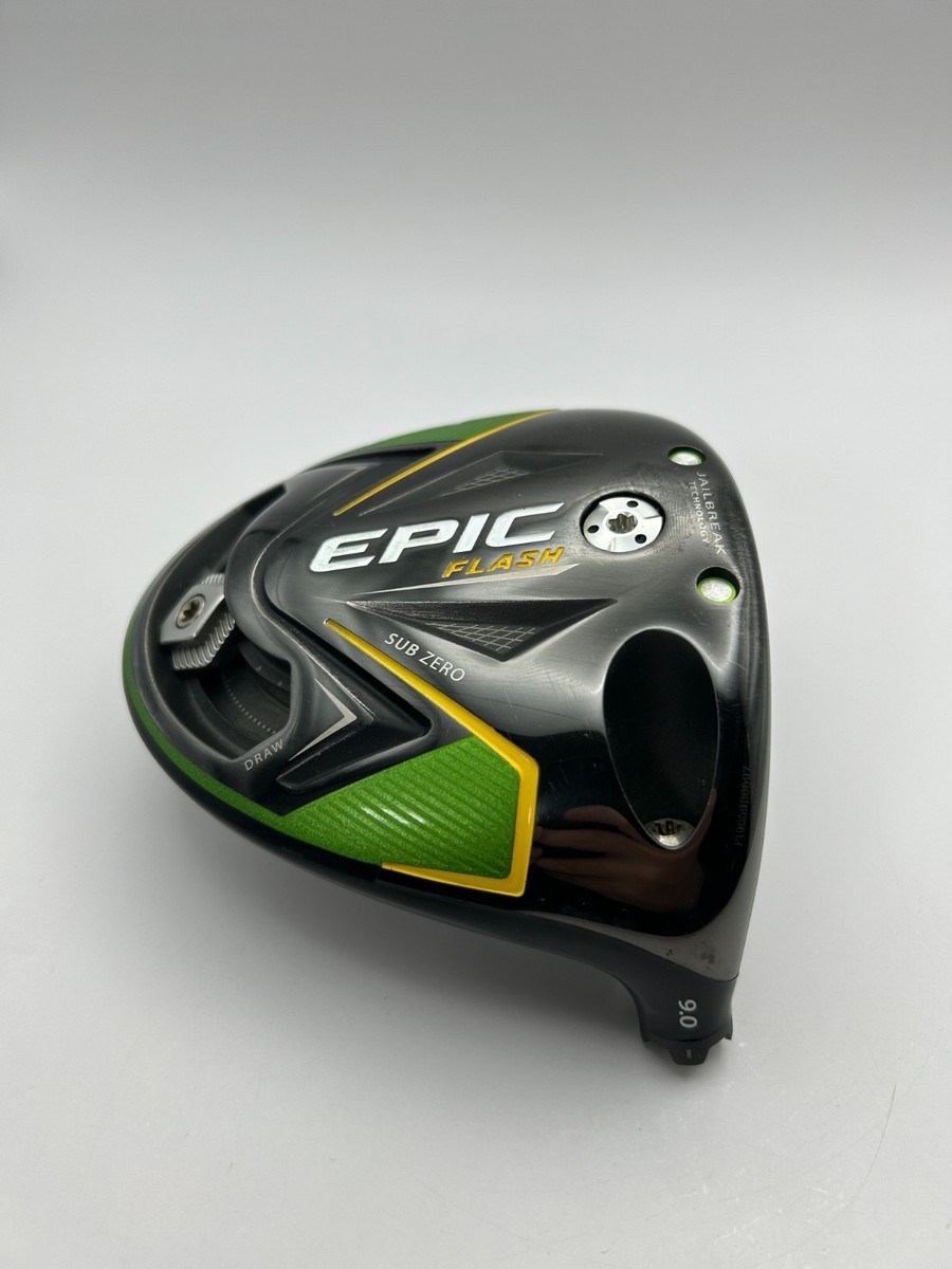 Driver Callaway EPIC FLASH SUB ZERO 9° – Droitier – Tête Avec Headcover – Japon
