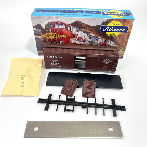Coche de caja Athearn 5991 40' - Texas y el Pacífico - Escala HO - NUEVO DE STOCK con caja - Completo | Zustand: Used