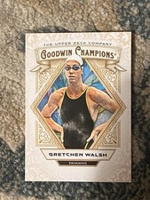 Upper Deck 2025 Goodwin Champions Gretchen Walsh Swimming Trading Card