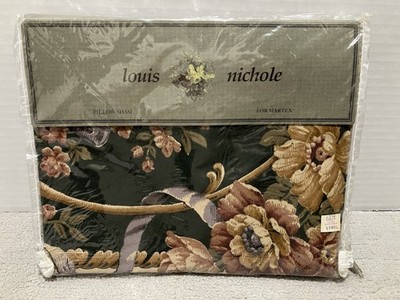 WestPoint Stevens Standard Pillow Sham Rominato Dark Louis Nichole Vintage NEW