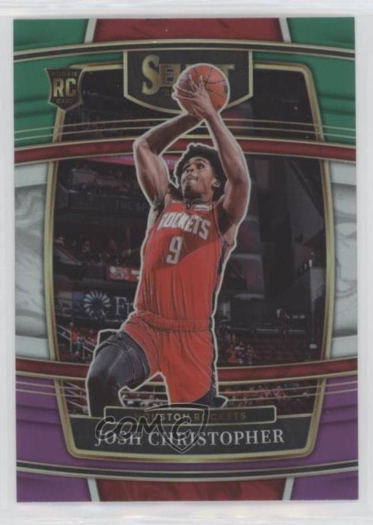 2021 Select Concourse Green White Purple Prizm Josh Christopher Rookie RC 09br