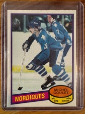 1980-81 O-Pee-Chee #67 Michel Goulet RC EXMT Rookie Card!! Great Condition OPC