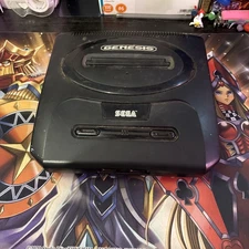 Vtg Sega Genesis Model 2 MK-1631 Console Only Repair Parts Only Untested