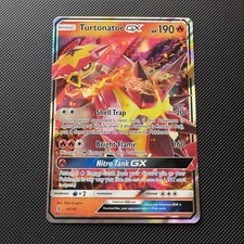 Turtonator GX - 18/145 - Pokemon Guardians Rising Sun & Moon Ultra Rare Card LP