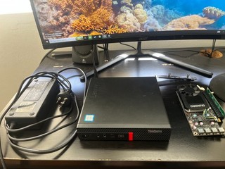 Lenovo Thinkcentre tiny M720Q I7 9700t 16gb with Nvidia P600 GPU & Riser Mini PC