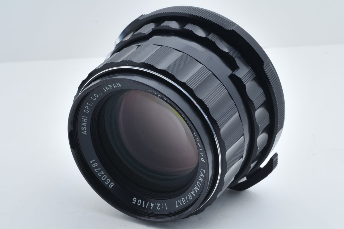 MINT Pentax SMC Takumar 6x7 105mm f/2.4 Lens 67 from JAPAN