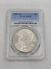 CARSON CITY 1885-CC $1 Silver Morgan Dollar PCGS MS65