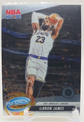 2023-24 Panini Nba Hoops Premium Stock - Attack the Rack LeBron James #4