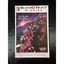 Marvel Blood Hunt Diaries Jed MacKay Pepe Larraz Promo Comic Book May 2024