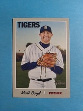 Matt Boyd 2019 Topps Heritage Baseball Card # 152 J5525