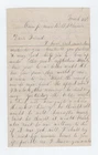 CIVIL WAR LETTER - 7th Wisconsin Vols - Reports Death Brother Belle Plaines, VA
