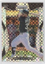2019 Panini Prizm Tier III Plaid Power Prizm 35/75 Nick Martini #280 j6a