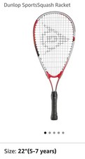 Dunlop Sports Junior Squash Racket Series 22" 5-7 Years Old