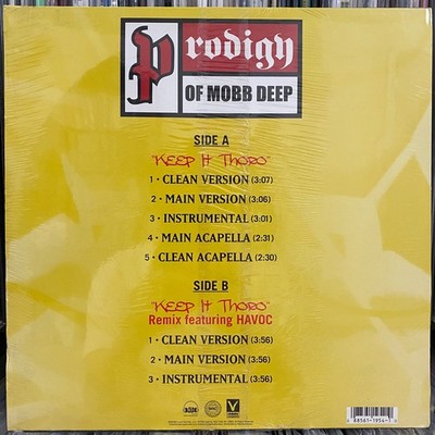 その他 Prodigy of Mobb Deep Keep It Thoro 7inch Prodigy – Keep It Thoro – Vinyl (7