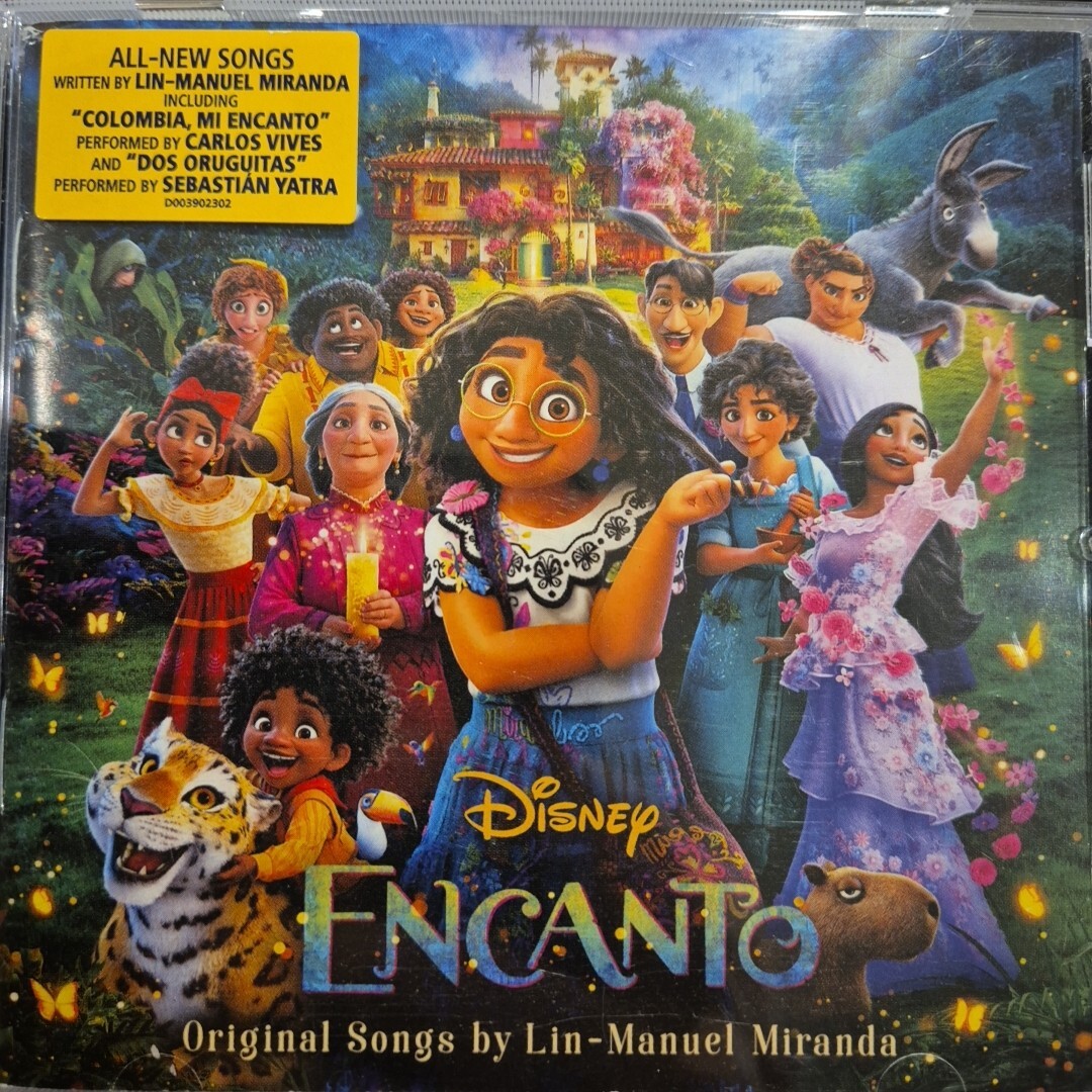 WALT DISNEY'S ENCANTO CD MOTION PICTURE ANIMATION SOUNDTRACK LIN