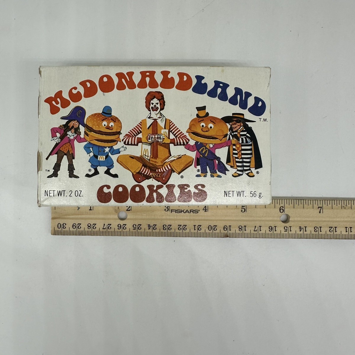 Vintage 1978 McDonalds McDonaldLand Cookies GOBBLINS Trading Card