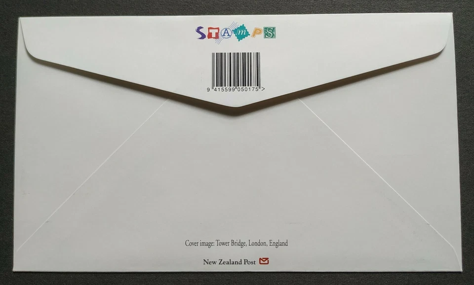 2000 New Zealand Stamp Show London Tower Bridge Scenic Miniature Sheet MS on FDC - Image 2 of 2