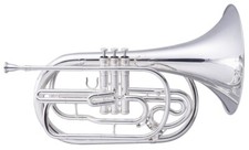 John Packer Marching French Horn - Silver Plated JP2052S 