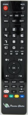 Replacement remote control for IOMEGA SCREENPLAY-MX, DVD/BD